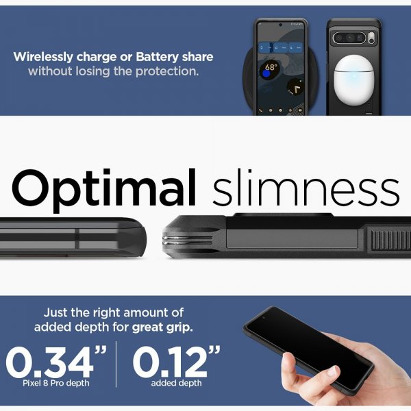 Spigen Google Pixel 8 Pro Cover Tough Armor Sort