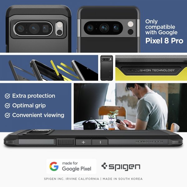 Spigen Google Pixel 8 Pro Cover Tough Armor Sort