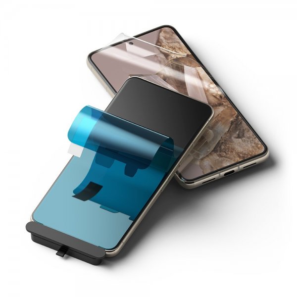 Ringke Google Pixel 8 Pro Skærmbeskyttelse Dual Easy Film 2-pak