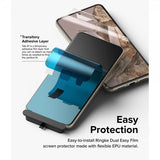 Ringke Google Pixel 8 Pro Skærmbeskyttelse Dual Easy Film 2-pak