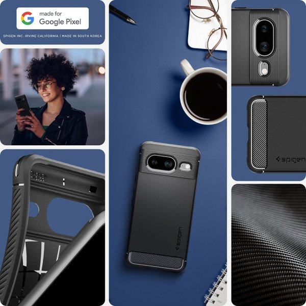 Spigen Google Pixel 8 Cover Robust Armor Mat Sort