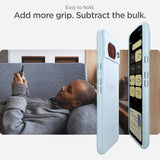 Spigen Google Pixel 8 Cover Thin Fit Mute Blue