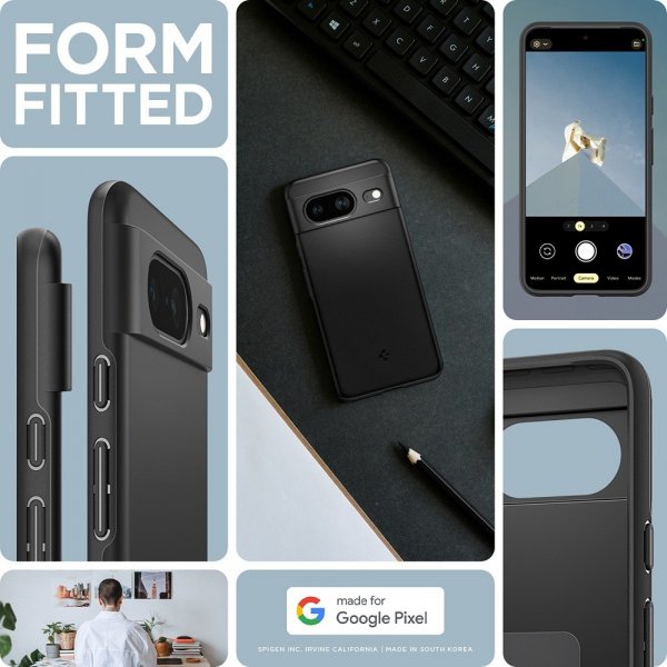 Spigen Google Pixel 8 Cover Thin Fit Sort