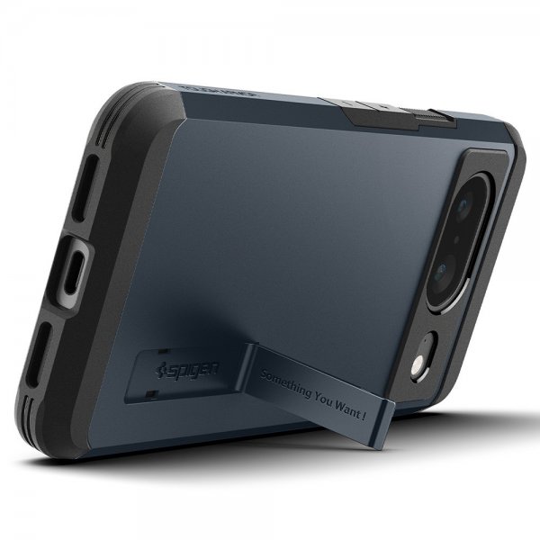 Spigen Google Pixel 8 Cover Tough Armor Metal Slate