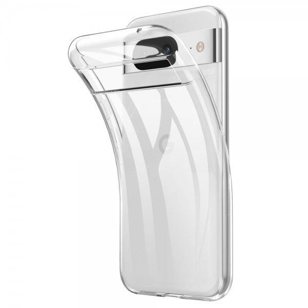 Nordic Covers Google Pixel 8a Cover Feather Series Transparent
