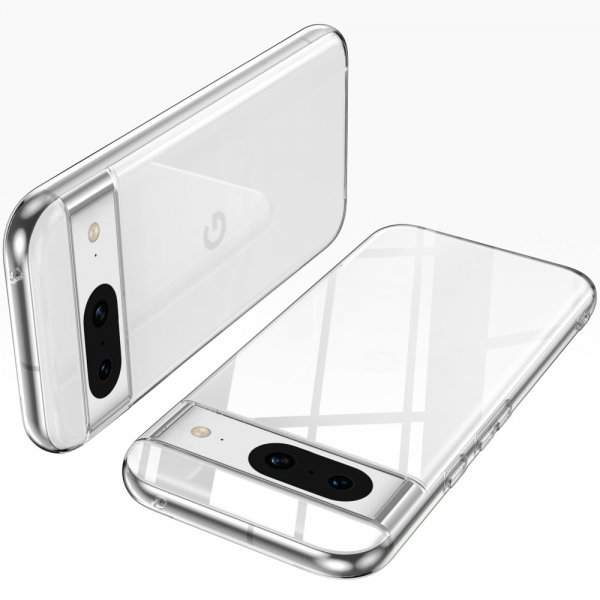 Nordic Covers Google Pixel 8a Cover Feather Series Transparent