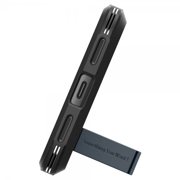 Spigen Google Pixel 8a Cover Tough Armor Metal Slate