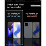 Spigen Google Pixel 9/9 Pro/Pixel 10/10 Pro Skærmbeskyttelse GLAS.tR EZ Fit Privacy 2-pak