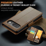 CaseMe Google Pixel 9/Pixel 9 Pro Cover 023 Series Brun