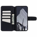 Nordic Covers Google Pixel 9/Pixel 9 Pro Essential Læder Cover Raven Black