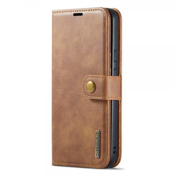 Dg.Ming Google Pixel 9/Pixel 9 Pro Etui med Aftageligt Cover Brun