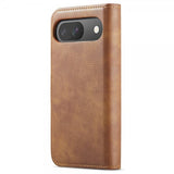 Dg.Ming Google Pixel 9/Pixel 9 Pro Etui med Aftageligt Cover Brun