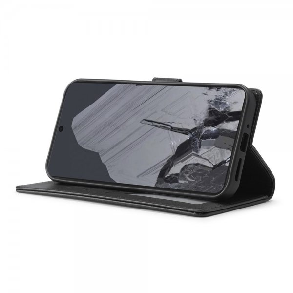 Lc.Imeeke Google Pixel 9/Pixel 9 Pro/Pixel 10/Pixel 10 Pro Cover med Kortlomme Sort