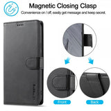 Lc.Imeeke Google Pixel 9/Pixel 9 Pro/Pixel 10/Pixel 10 Pro Cover med Kortlomme Sort