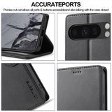 Lc.Imeeke Google Pixel 9/Pixel 9 Pro/Pixel 10/Pixel 10 Pro Cover med Kortlomme Sort