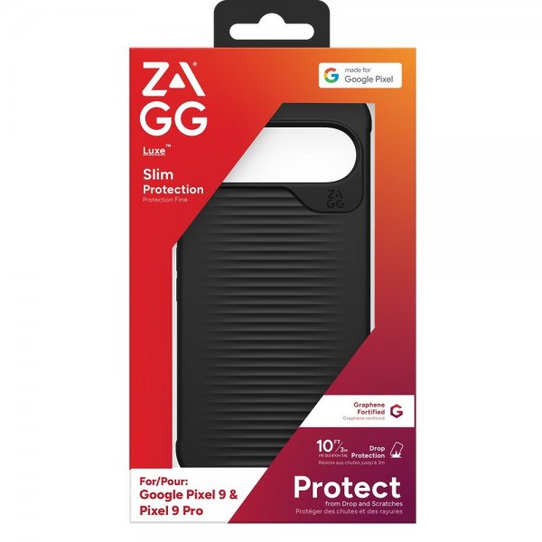 ZAGG Google Pixel 9/Pixel 9 Pro Cover Luxe Sort