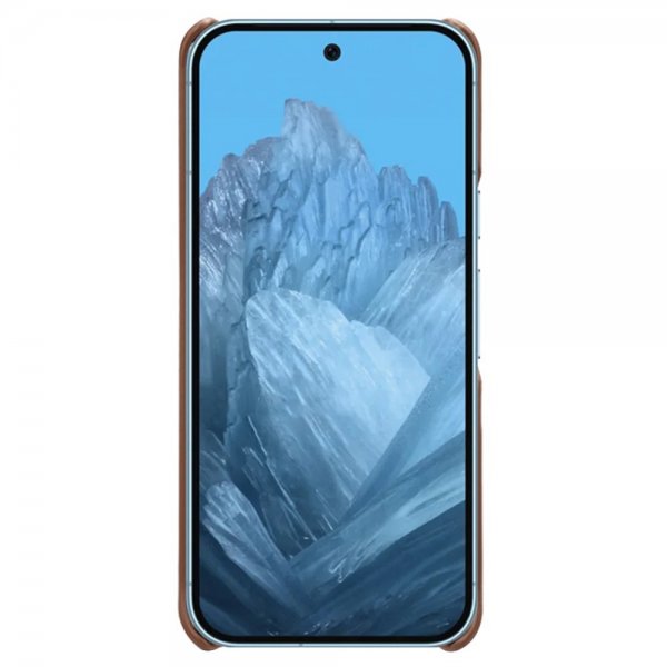 Google Pixel 9/Pixel 9 Pro Cover med to Kortlommer Mørkebrun