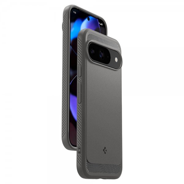 Spigen Google Pixel 9/Pixel 9 Pro Cover Rugged Armor Marble Gray