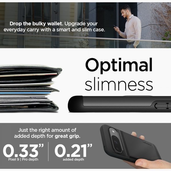Spigen Google Pixel 9/Pixel 9 Pro Cover Slim Armor CS Sort