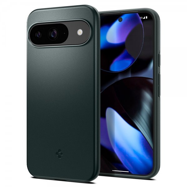 Spigen Google Pixel 9/Pixel 9 Pro Cover Thin Fit Abyss Green