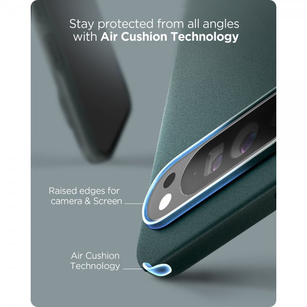Spigen Google Pixel 9/Pixel 9 Pro Cover Thin Fit Abyss Green