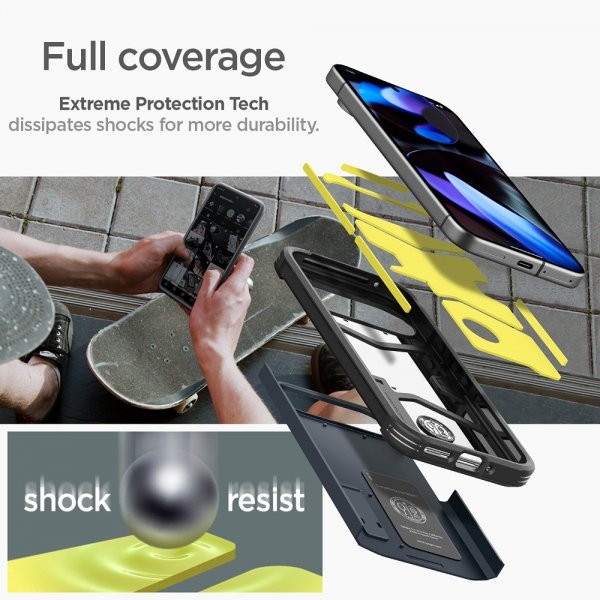 Spigen Google Pixel 9/Pixel 9 Pro Cover Tough Armor Metal Slate