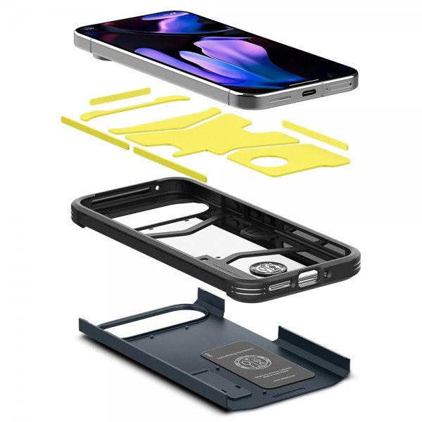 Spigen Google Pixel 9/Pixel 9 Pro Cover Tough Armor Metal Slate