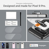Spigen Google Pixel 9 Pro Kamerabeskytter Glas.tR EZ Fit Optik 2-pak