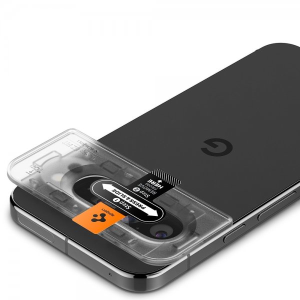 Spigen Google Pixel 9 Pro Kamerabeskytter Glas.tR EZ Fit Optik 2-pak