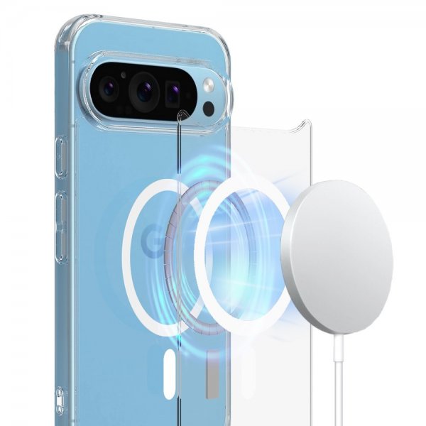 Google Pixel 9 Pro Cover MagSafe Transparent