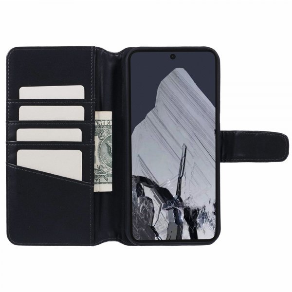 Nordic Covers Google Pixel 9 Pro XL Etui Essential Læder Raven Black