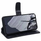 Nordic Covers Google Pixel 9 Pro XL Etui Essential Læder Raven Black
