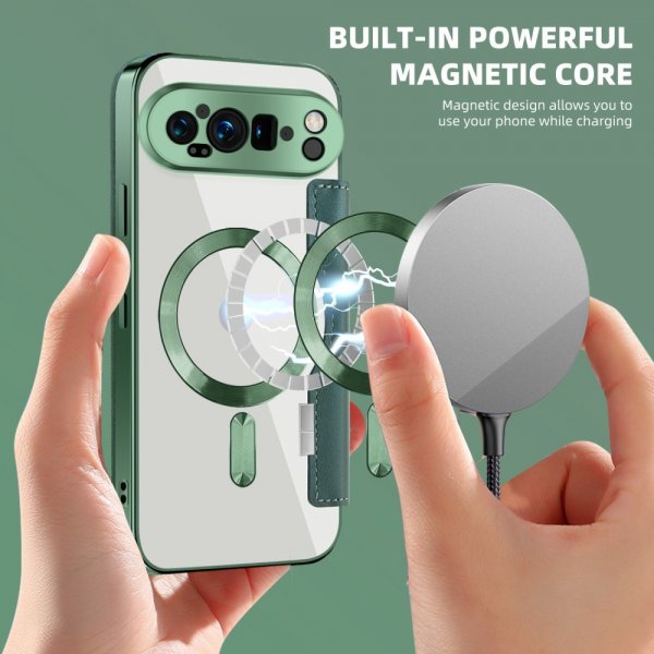 Google Pixel 9 Pro XL Cover MagSafe Grøn