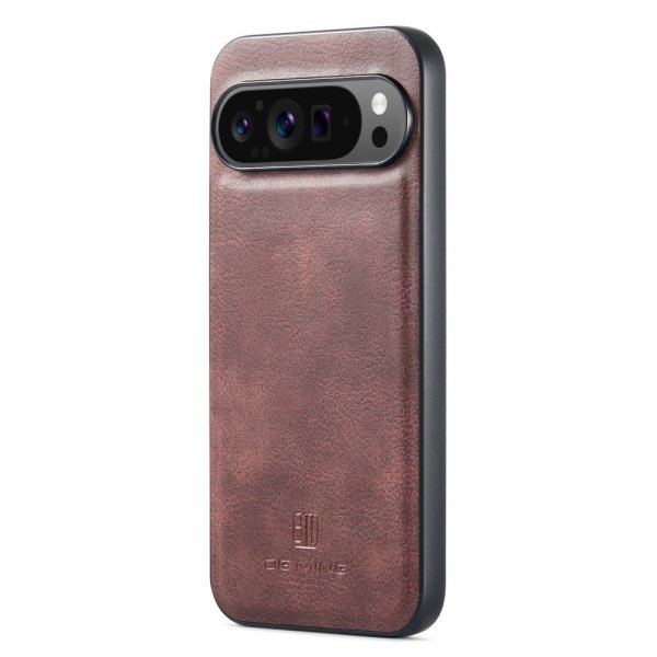 Dg.Ming Google Pixel 9 Pro XL Cover med Aftageligt Cover Rød