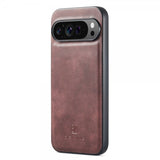 Dg.Ming Google Pixel 9 Pro XL Cover med Aftageligt Cover Rød