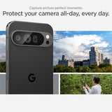 Spigen Google Pixel 9 Pro XL Kamerabeskyttelsesglas.tR EZ Fit Optik 2-pak