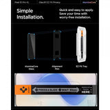 Spigen Google Pixel 9 Pro XL/Pixel 10 Pro XL Skærmbeskyttelse GLAS.tR EZ Fit Privacy 2-pak