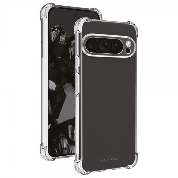 Vivanco Google Pixel 9 Pro XL Cover Anti-Shock Transparent
