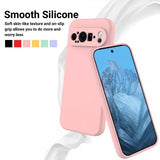 Google Pixel 9 Pro XL Cover med strop Silikone Pink
