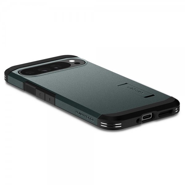 Spigen Google Pixel 9 Pro XL Cover Tough Armor Abyss Green