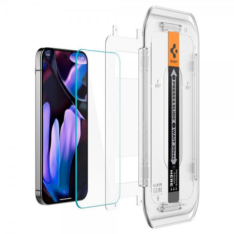 Spigen Google Pixel 9 Pro XL/Pixel 10 Pro XL Skærmbeskyttelse GLAS.tR EZ Fit 2-pak
