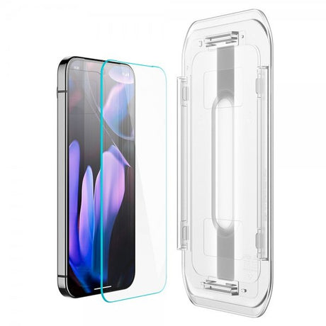 Spigen Google Pixel 9 Pro XL/Pixel 10 Pro XL Skærmbeskyttelse GLAS.tR EZ Fit 2-pak