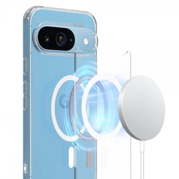Google Pixel 9 Cover MagSafe Transparent