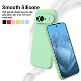 Google Pixel 9 Cover med Rem Silikone Grøn
