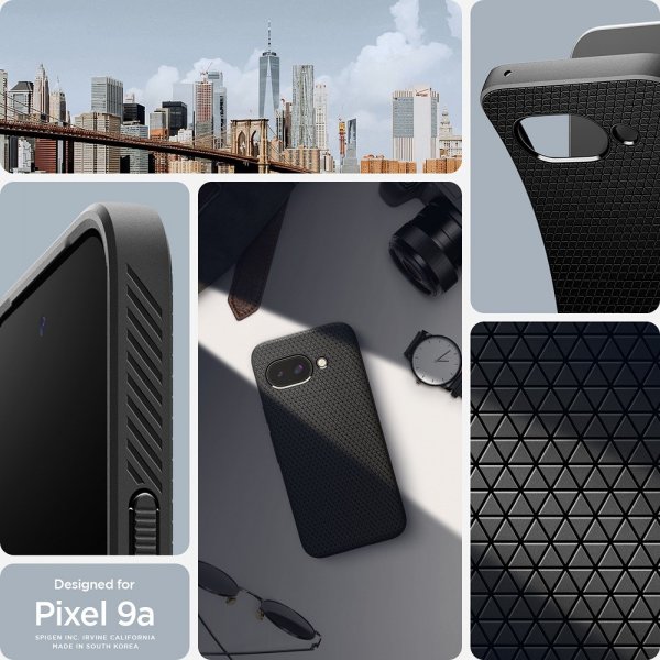 Spigen Google Pixel 9a Cover Liquid Air Mat Sort