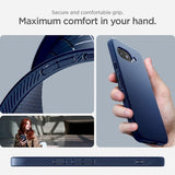 Spigen Google Pixel 9a Cover Liquid Air Navy Blue