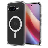 Spigen Google Pixel 9a Cover Ultra Hybrid MagFit Clear White