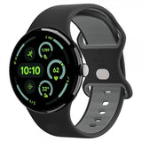 Spigen Google Pixel Watch 1/2/3/4 41 mm armbånd Nano Pop Black Sesame