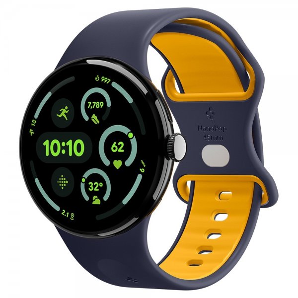 Spigen Google Pixel Watch 3/4 45mm Rem Nano Pop Blueberry Navy
