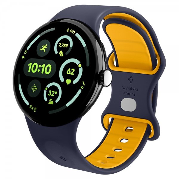 Spigen Google Pixel Watch 3/4 45mm Rem Nano Pop Blueberry Navy